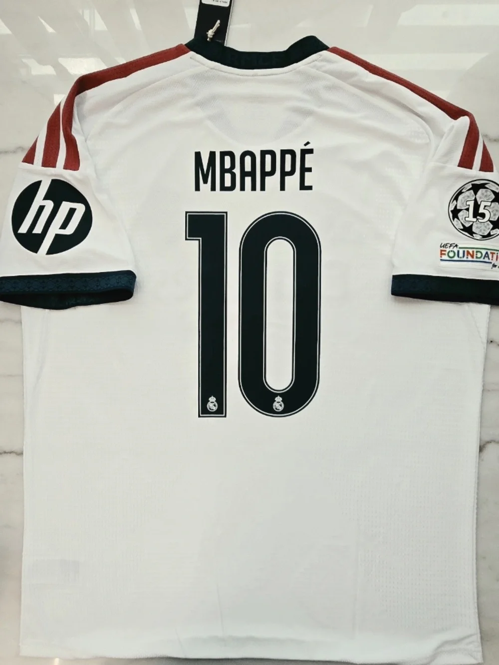 2026/27 adidas Real Madrid #10 MBAPPE Authentic Match Home Jersey JZ7218